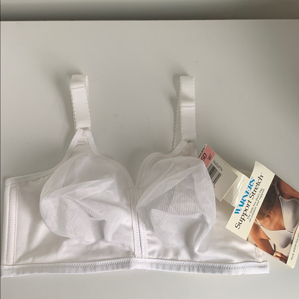 Warners Vintage Bra 36D not all that bra soft cup